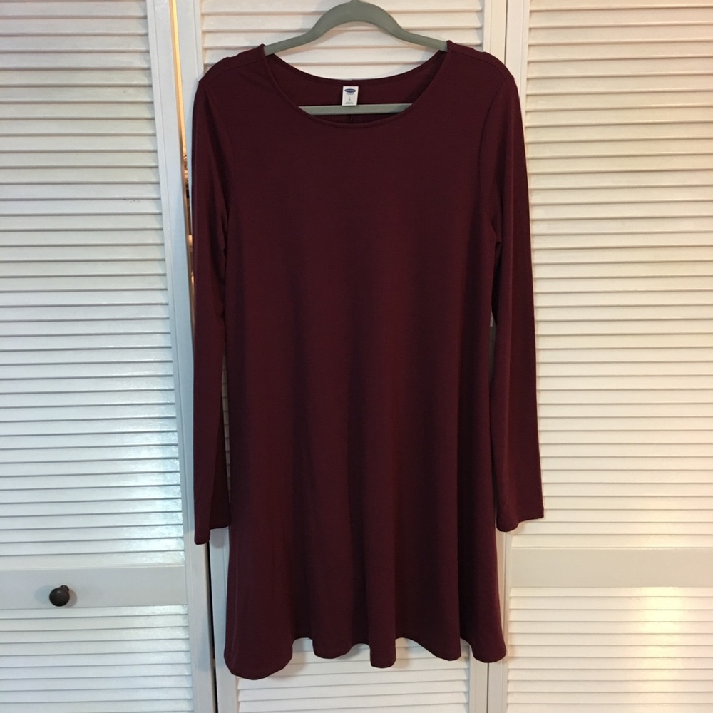 Long sleeve T-shirt dress